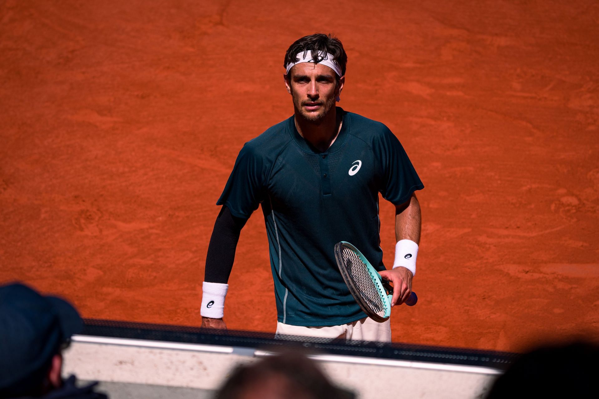 Lorenzo Musetti at the French Open 2025. (Photo: Getty)